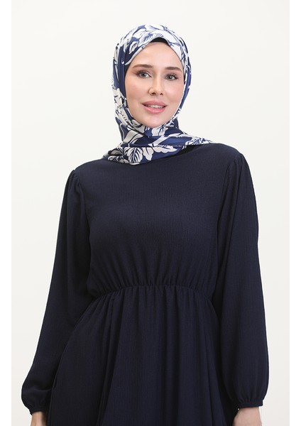 Cepli Elbise 1099-03 Lacivert modelleri