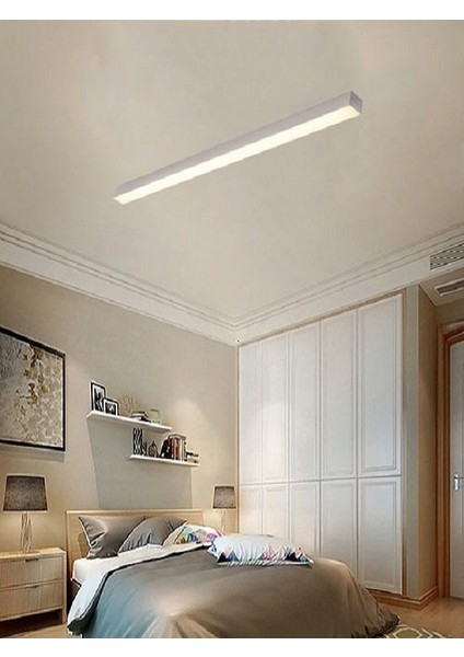 Lineer Sıva Üstü Aydınlatma 1 Metre 6500K