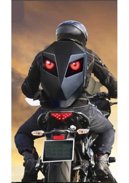 LED Gözlü Motorcu Sırt Çantası, Ledli Sırt Çantası, Kask Taşıma Çantası fırsatları