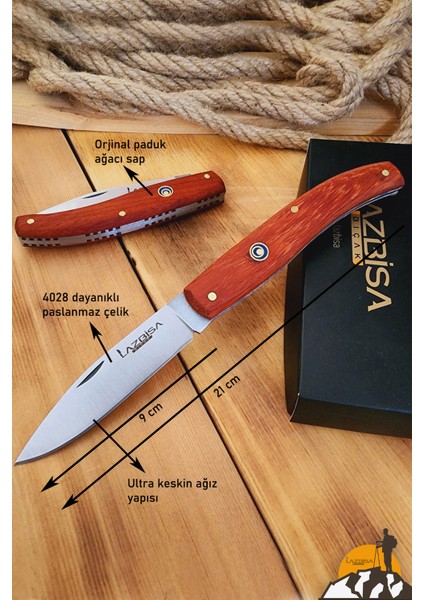 Paduk Sap Çakı Kamp Çakısı Outdoor Piknik Çakısı Bıçağı Mutfak Bıçak Bıçağı ÇKX301 fırsatları