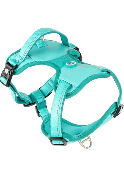 Matrix 2.0 Akıllı Künyeli Sport Köpek Göğüs Tasması Siyah Xlarge