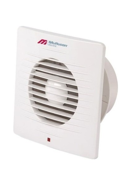 12 cm Mutlusan 120 15 watt 120 m3/h 1900 DD 220/230 volt Monofaze Banyo/Tuvalet Tipi Kare Aspiratör Fan fiyatları