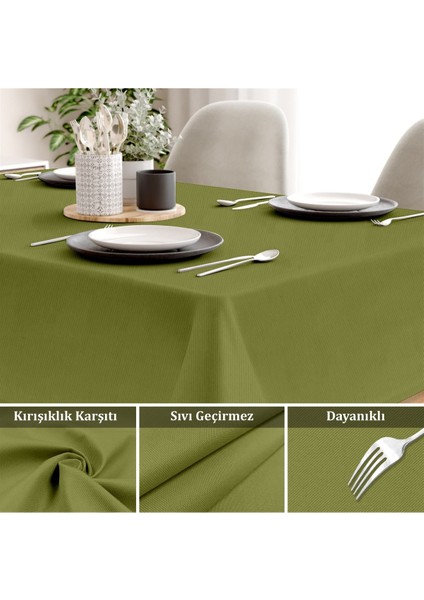 Canvas Sıvı Geçirmez Leke Tutmaz Masa Örtüsü fiyatları