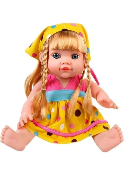 Türkçe Konuşan Şarkı Söyleyen Masal Anlatan Sevimli Banu Bebek 30 cm