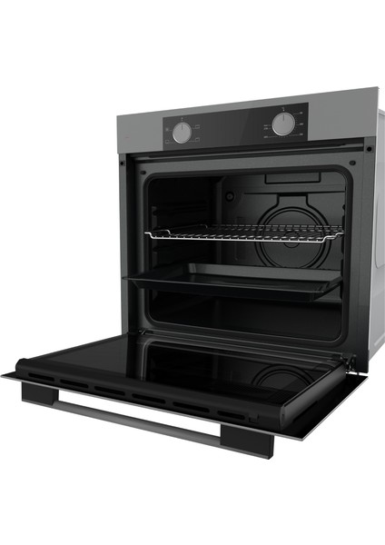 Elegance Plus Gri Cam 3'lü Ankastre Set ( XE61CPR-SS208-D079 )