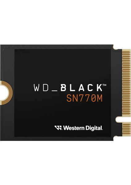 Wd Black SN770M 1tb 5150MB/S Pcıe Gen4 X4 Nvme M.2 2230 SSD BDNH0010BBK-WRSN