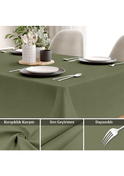 Canvas Sıvı Geçirmez Leke Tutmaz Masa Örtüsü fiyatları