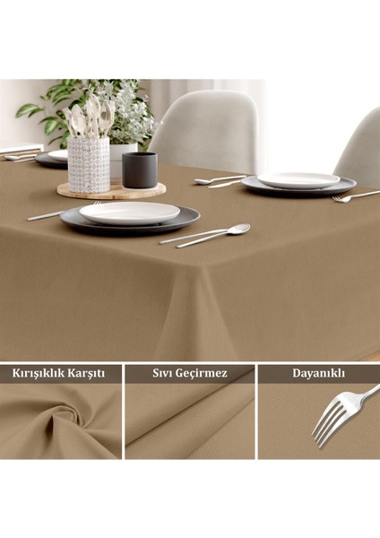 Canvas Sıvı Geçirmez Leke Tutmaz Masa Örtüsü fiyatları