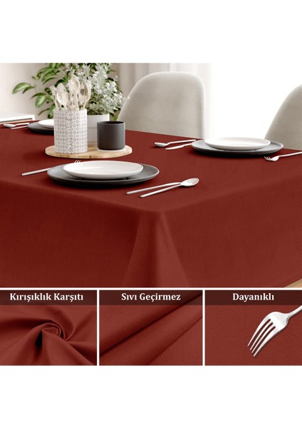 Canvas Sıvı Geçirmez Leke Tutmaz Masa Örtüsü fiyatları