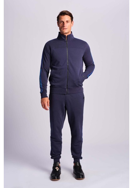 Ruck & Maul Pamuklu Regular Fit Ribanalı Paça Eşofman Altı Erkek Eşofman Altı RMM15S00000 124895