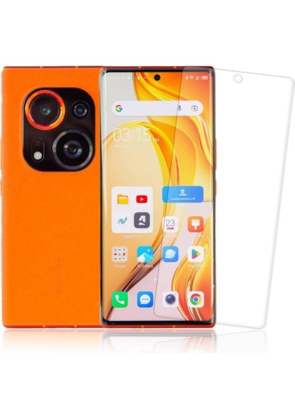 Tecno Phantom X2 Pro Için Hd Full Kaplama Nano Tempered Ekran Koruyucu 3 Adet Set