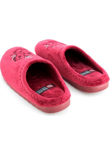 Kadın Kışlık Çiçek Desenli Ev Bahçe Gondol Terlik fırsatları