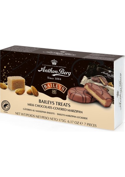 Çikolata Kaplı Baileys'li Marzipan Badem Ezmesi 175 gr