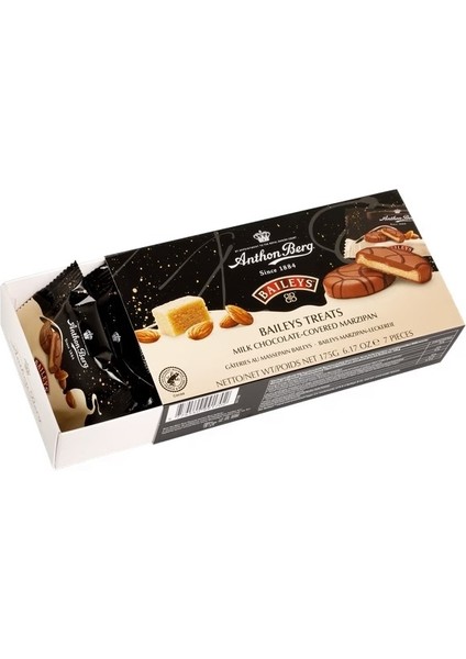 Çikolata Kaplı Baileys'li Marzipan Badem Ezmesi 175 gr