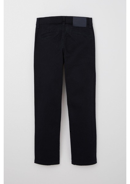 Erkek Çocuk Pantolon Gabardin Basic 8-14 Yaş, Lacivert