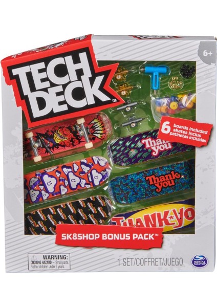 Tech Deck, Bonus Pack, Thank You, 20140843
