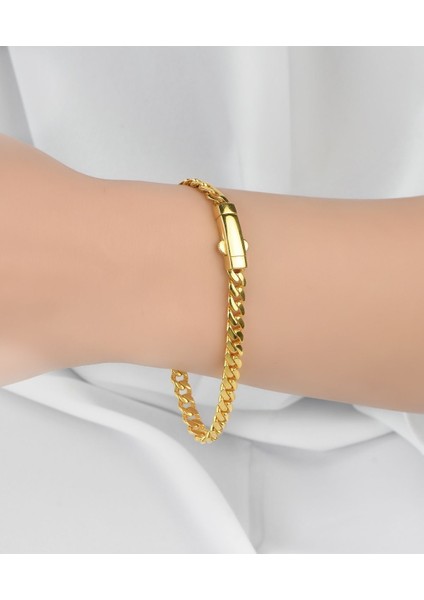 6 (Gram) Italyan Gurmet Bileklik Künye Unisex 22 Ayar Altın fiyatları