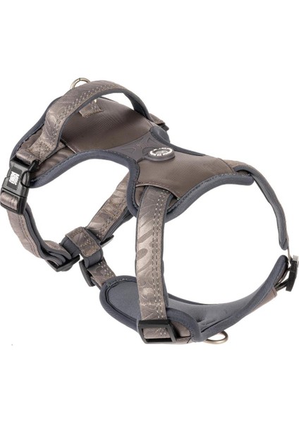 Matrix 2.0 Akıllı Künyeli Sport Köpek Göğüs Tasması Stone Xlarge