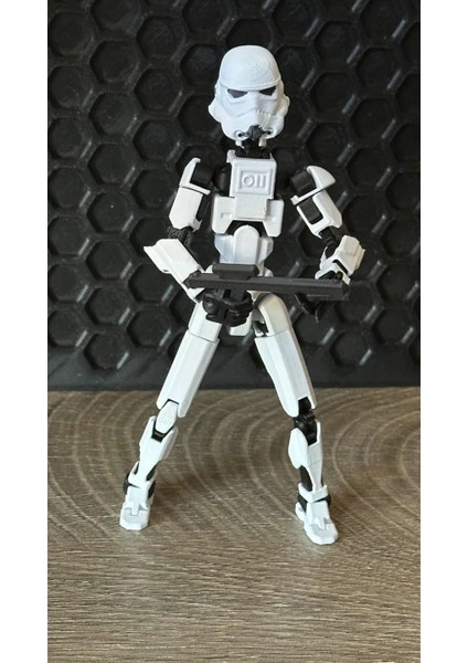Dummy Stormtrooper Hareketli Mini Figür
