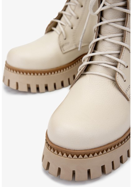 Kadın Deri Bej Casual Bot 322 2251811 Bn Bot SK24-25 Bej Fltr modelleri