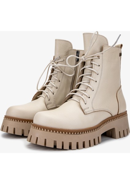 Kadın Deri Bej Casual Bot 322 2251811 Bn Bot SK24-25 Bej Fltr fırsatları