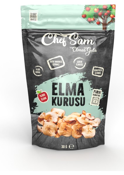 Elma Kurusu Koruyucu İçermez 90 gr