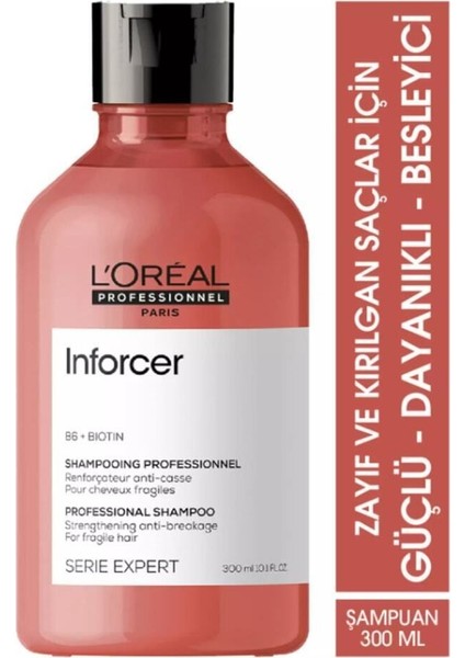 L'oreal Professionnel Saçın Daha Güçlü ve Işıltılı Gözükmesini Sağlayan ŞAMPUAN300 ml SETRUSTY239