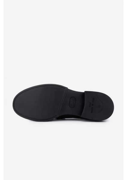 Erkek Deri Siyah Deri Loafer Ayakkabı 537 3490 Erk Ayk SK24-25 Sıyah Dr fırsatları