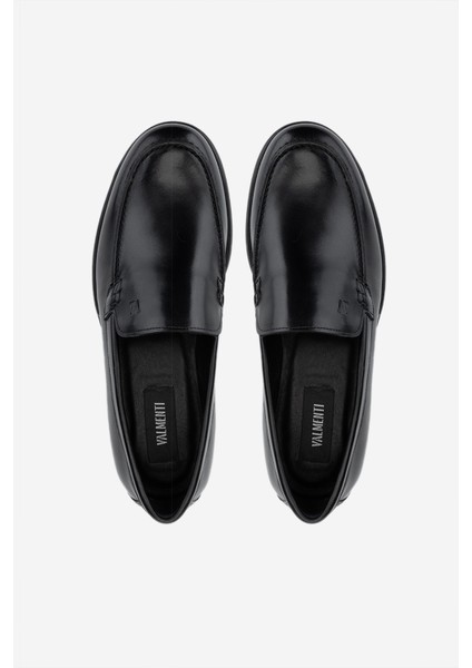 Erkek Deri Siyah Deri Loafer Ayakkabı 537 3490 Erk Ayk SK24-25 Sıyah Dr indirimleri