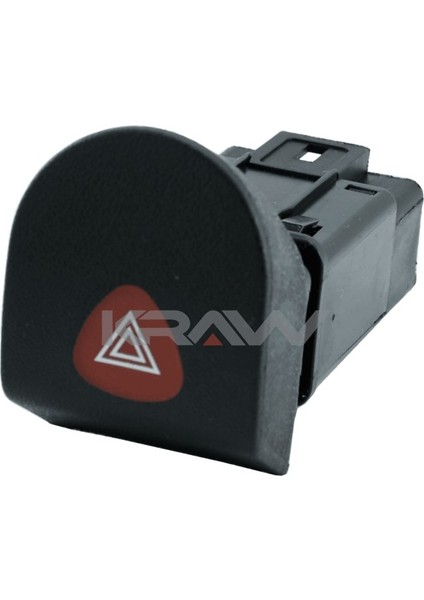 Myp 8200523539 Dortlu Flasor (Sınyal) Anahtarı Kangoo Sıyah