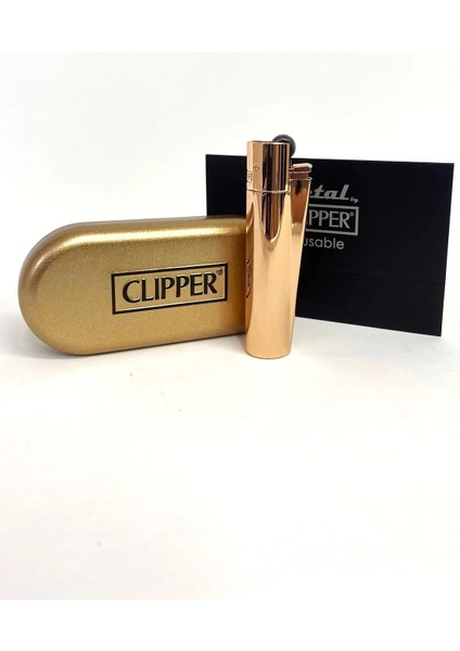 Clipper Çakmak Rose Renk (Özel Isim Yazdırılır)