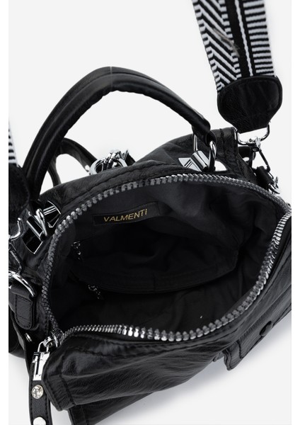 Kadın Vegan Siyah Omuz Çanta 921 26896 Bn Canta SK24-25 Black