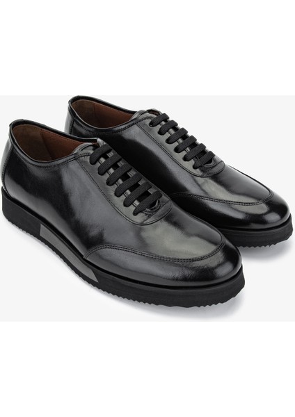 Erkek Deri Siyah Sneakers & Spor Ayakkabı 477 70915 Erk Ayk SK24-25 Sıyah fiyatları