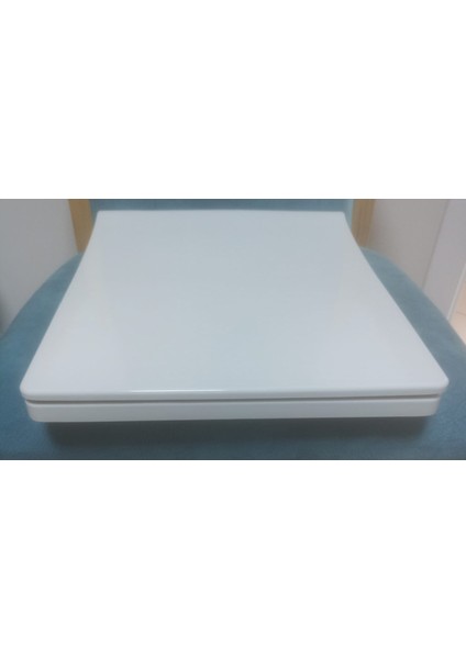 Klozet Kapağı Kare Slim Duroplast Yavaş Kapanan