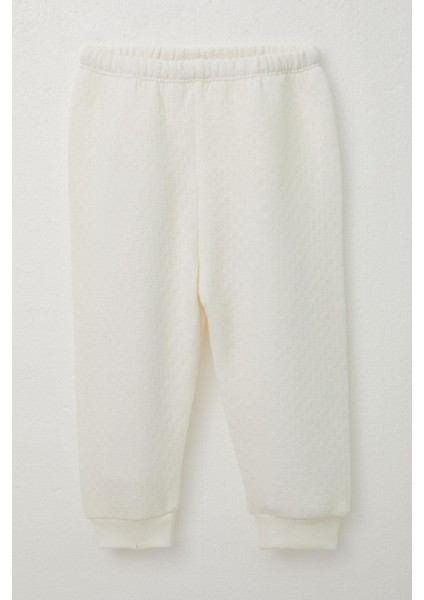 Erkek Bebek Zıbınlı 3 Lü Takım Tavşancık Nakışlı Kapüşonlu 4 Ay-1 Yaş, Ekru indirimleri