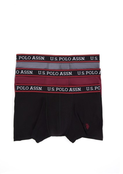 U.S. Polo Assn. Erkek Bordo İç Giyim Alt 50301656-VR014