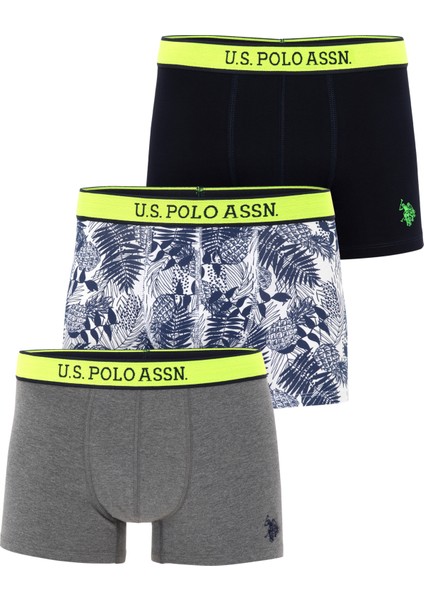 U.S. Polo Assn. Erkek Antrasit Melanj İç Giyim Alt 50301682-VR081