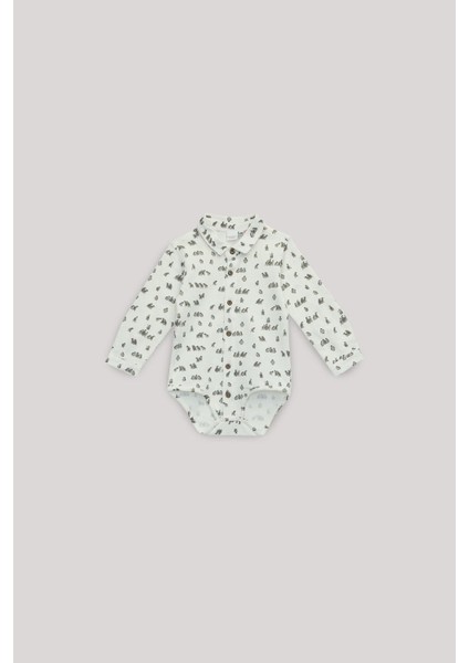 Bg Store Erkek Bebek Desenli Body