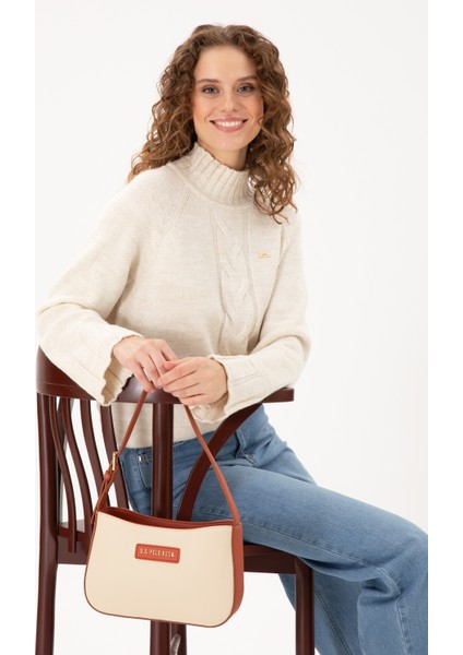 Kadın Krem Çanta 50300273-VR071