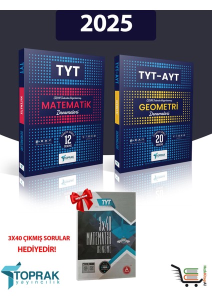 2025 TYT Matematik ve TYT AYT Geometri Deneme Set
