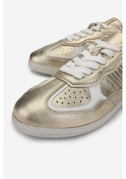 Kadın Deri Gold Sneakers & Spor Ayakkabı 1044 1000-V Bn Ayk Y24 Gold modelleri