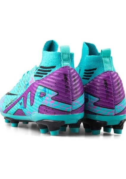 Laliga Desenli Çoraplı Rahat Dişli Krampon modelleri