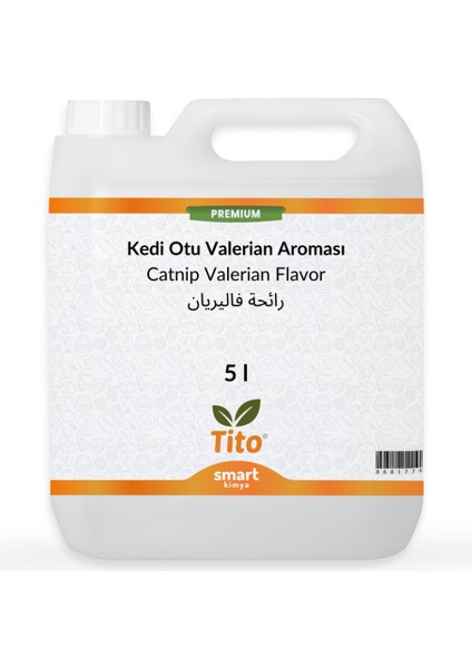 Premium Kedi Otu Valerian Aroması 5 lt