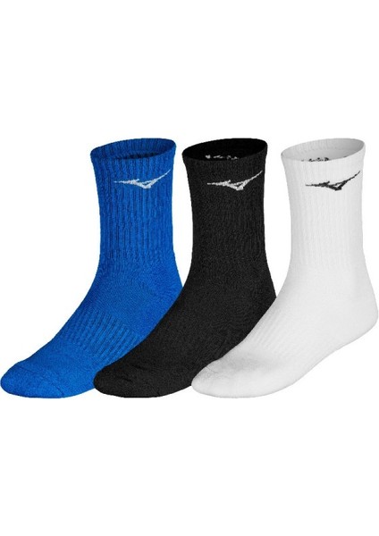 Training 3p Socks Unisex Çorap Siyah / Mavi / Beyaz
