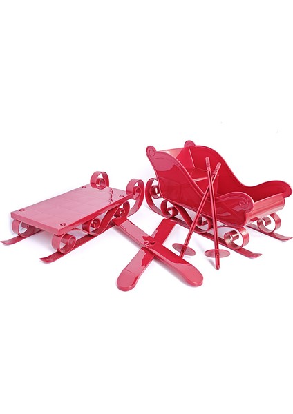 Popüler Noel Kızağı, Scooter, Dört Parçalı Set, Noel Çocuk Oyuncakları, Noel Süsleri ve Sahne Donanımları (Yurt Dışından)