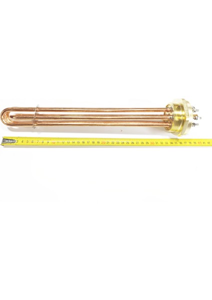 Bakır Kafa 2" (2inç) Trifaze Isıtıcı Rezistans 35CM 6kw modelleri