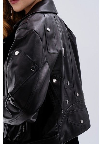 Kadın Hakiki Deri Siyah Mont 616 Z-3945 Bn Derımont SK24/25 Sıyah indirimleri