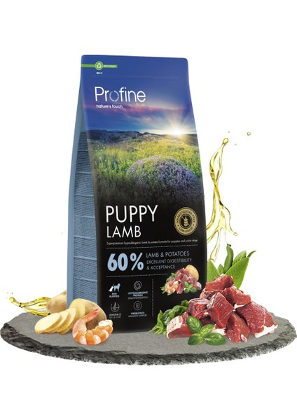 12KG Gluten Free Puppy Lamb Glutensiz Kuzu Etli Yavru Köpek Maması