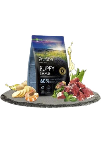 3 kg Gluten Free Puppy Lamb Glutensiz Kuzu Etli Yavru Köpek Maması