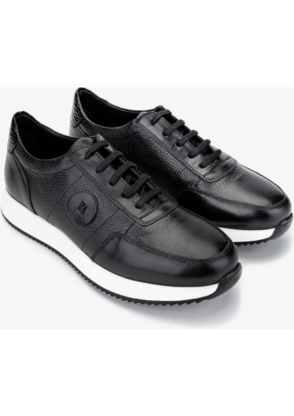 Erkek Deri Siyah Sneakers & Spor Ayakkabı 537 3567 Erk Ayk SK24-25 Sıyah fiyatları